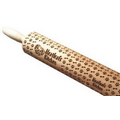 Wooden Logo Rolling Pin